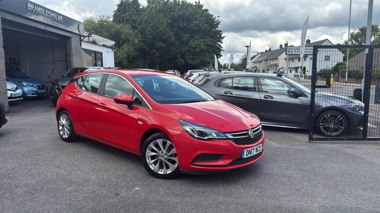 2017 Vauxhall Astra 1.4i 16V Tech Line 5dr HATCHBACK Petrol Manual