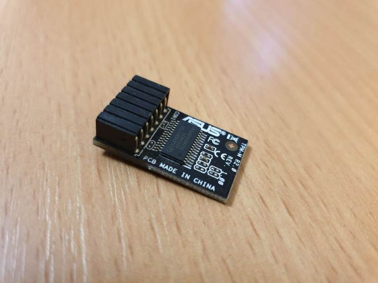 ASUS 2.0 TPM Discrete Trusted Platform Module