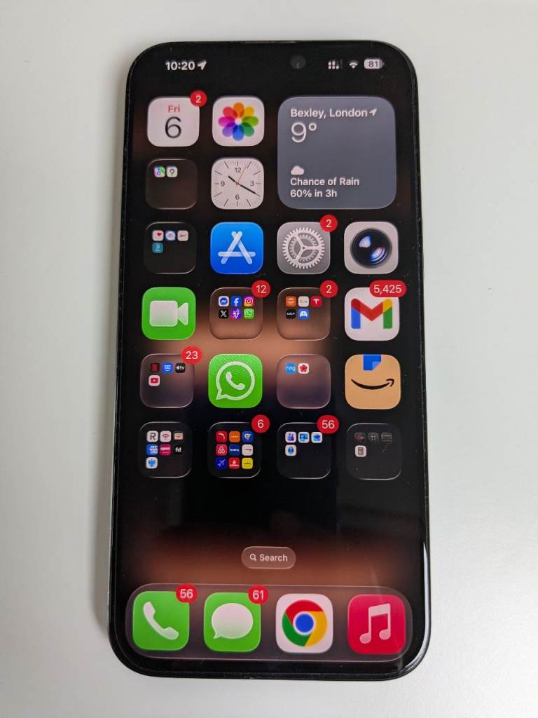 Apple iPhone 15 Pro Max – 512GB – Black Titanium – Unlocked – Excellent