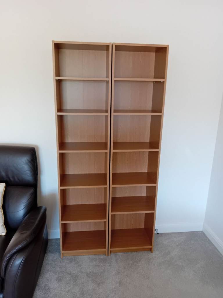 Two bookcases very good condition 