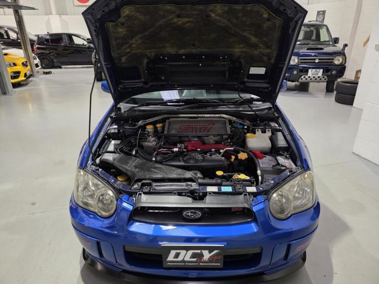 SUBARU IMPREZA WRX STI 2.0L JDM WIDE TRACK TWIN SCROLL Blue Manual Petrol 2004