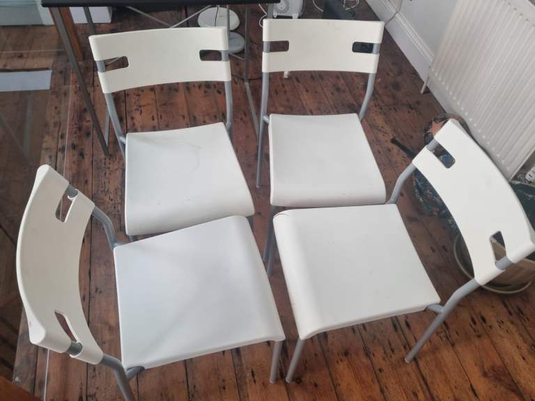Set of four chairs