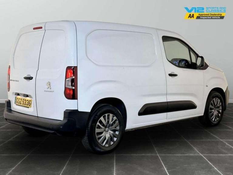 2022 Peugeot Partner M 136 Auto L1H1 SWB 50Kwh Battery Manual Panel Van Diesel Manual