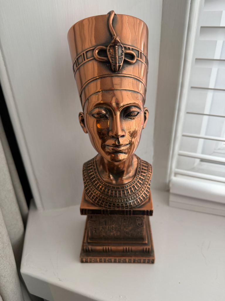 Nefertiti Copper Collective Bust Ornament 