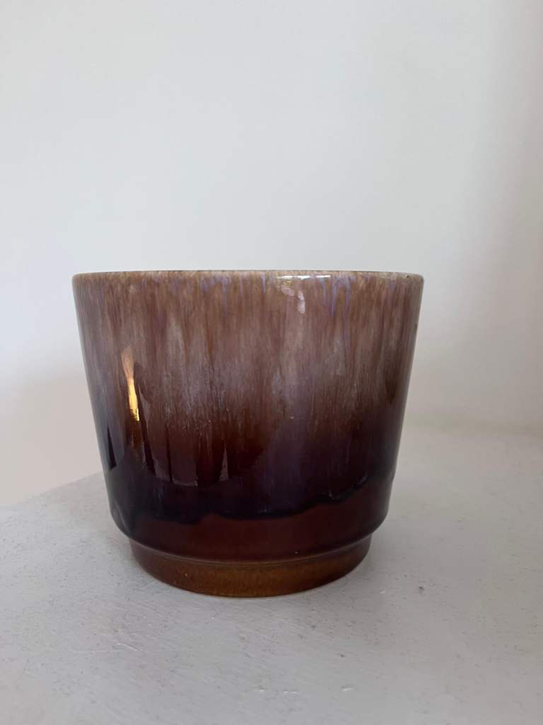 West German Vintage Ceramic Plant Pot