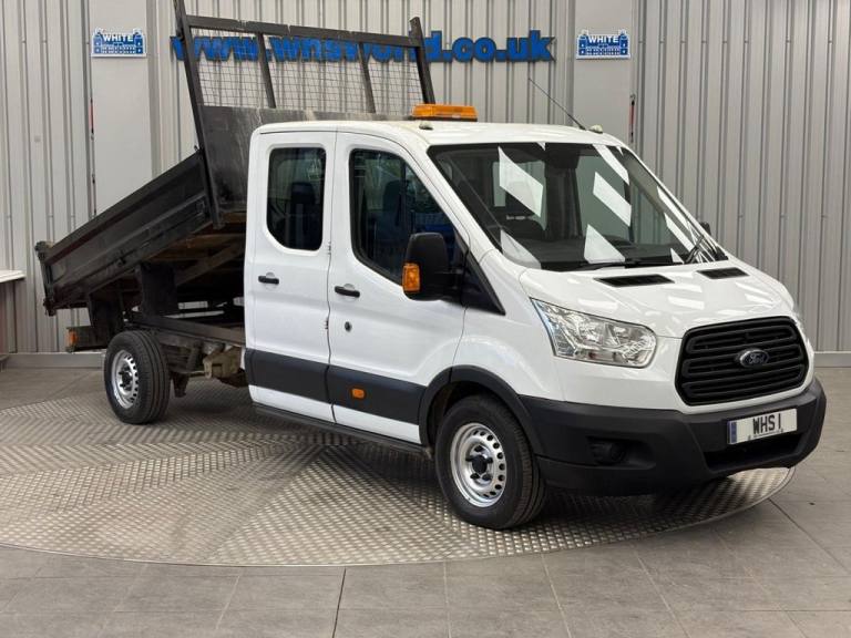 2016 Ford Transit 2.2 TDCI 125 BHP 350 L3 H1 D/CAB RWD TIPPER MANUAL (EURO 5) Chassis Cab Diesel ...