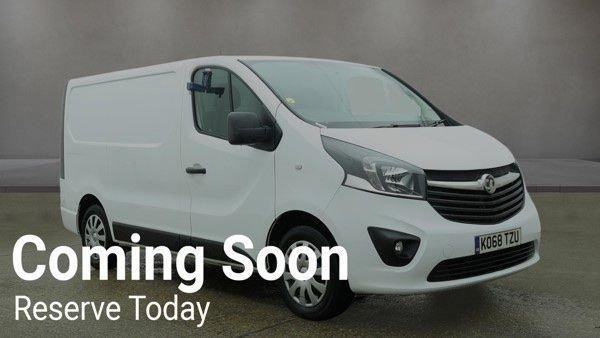 2019 68 VAUXHALL VIVARO 1.6 CDTI 2700 SPORTIVE PANEL VAN 5DR DIESEL MANUAL L1 H1