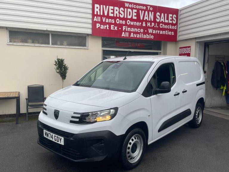 2024 Peugeot Partner 1.5 BlueHDi 100 Professional Van PANEL VAN Diesel Manual