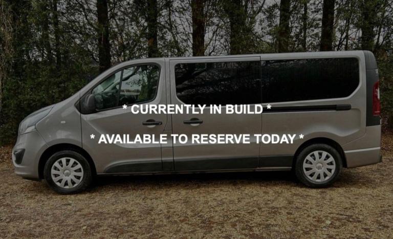 69(19) VAUXHALL VIVARO Sportive L2 LWB 4 Berth PopTop Camper 1.6CDTi 125PS Eu6