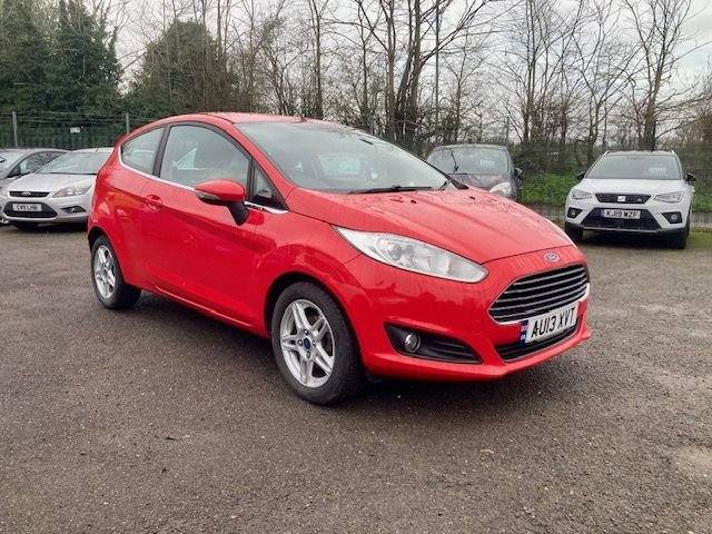 2013 Ford Fiesta 1.0T ECOBEOOST ZETEC 3dr (s/s) NEW WETBELT AND SERVICE Hatchback Petrol Manual