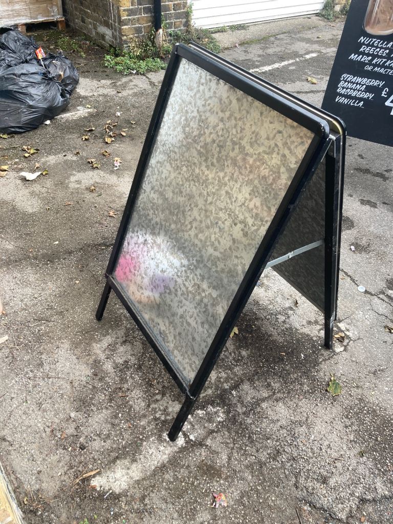 A1 A-Frame Pavement Street Shop Sign