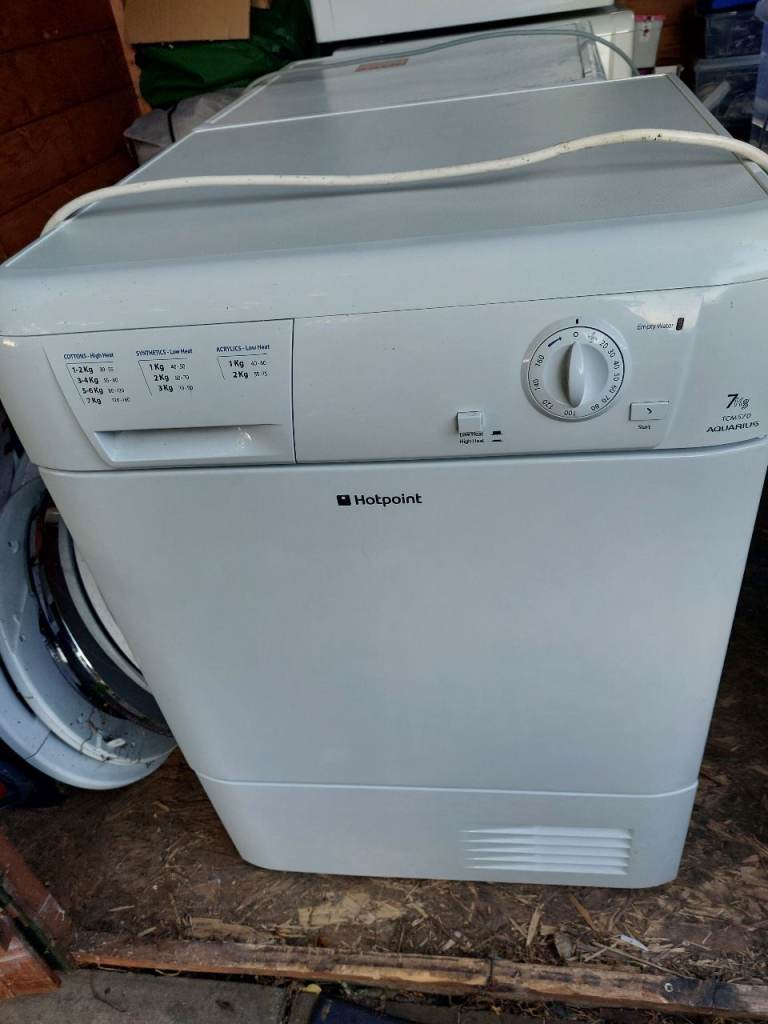 Hotpoint Tumble Dryer – White, Good Condition