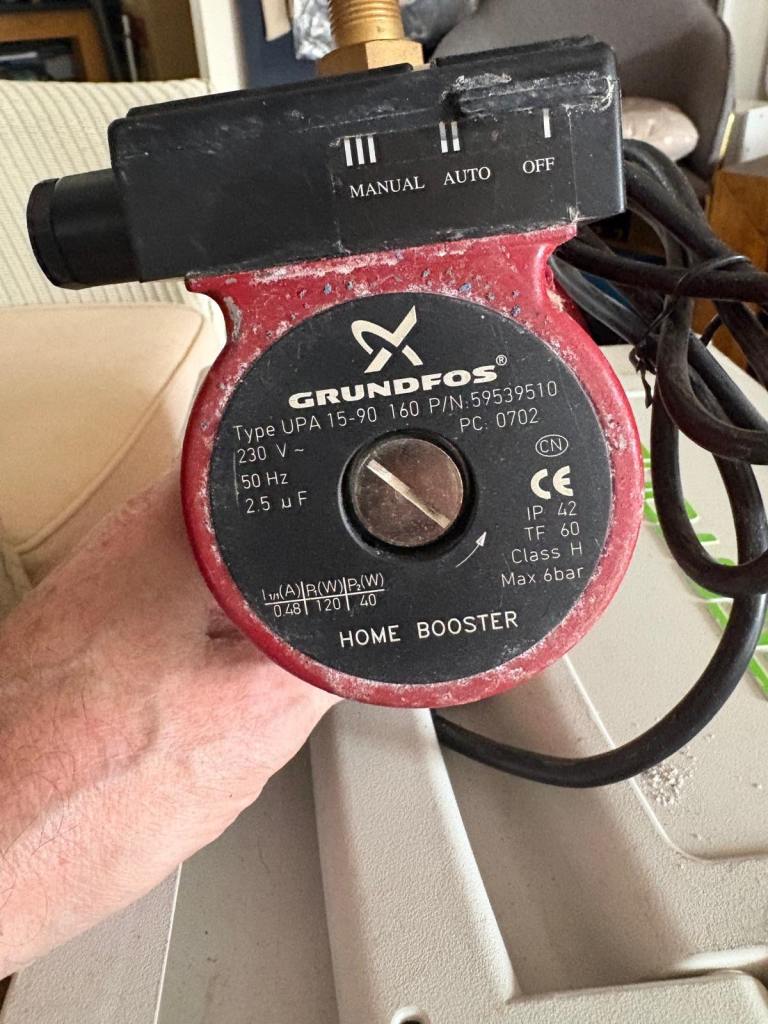 Grundfos UPA 15-90 Home Booster Pump – Good Condition