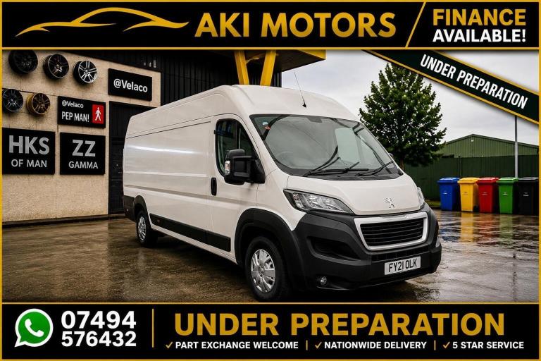 PEUGEOT BOXER 2.2 BlueHDi 435 Asphalt L4 H2 Euro 6 (s/s) 5dr 2021