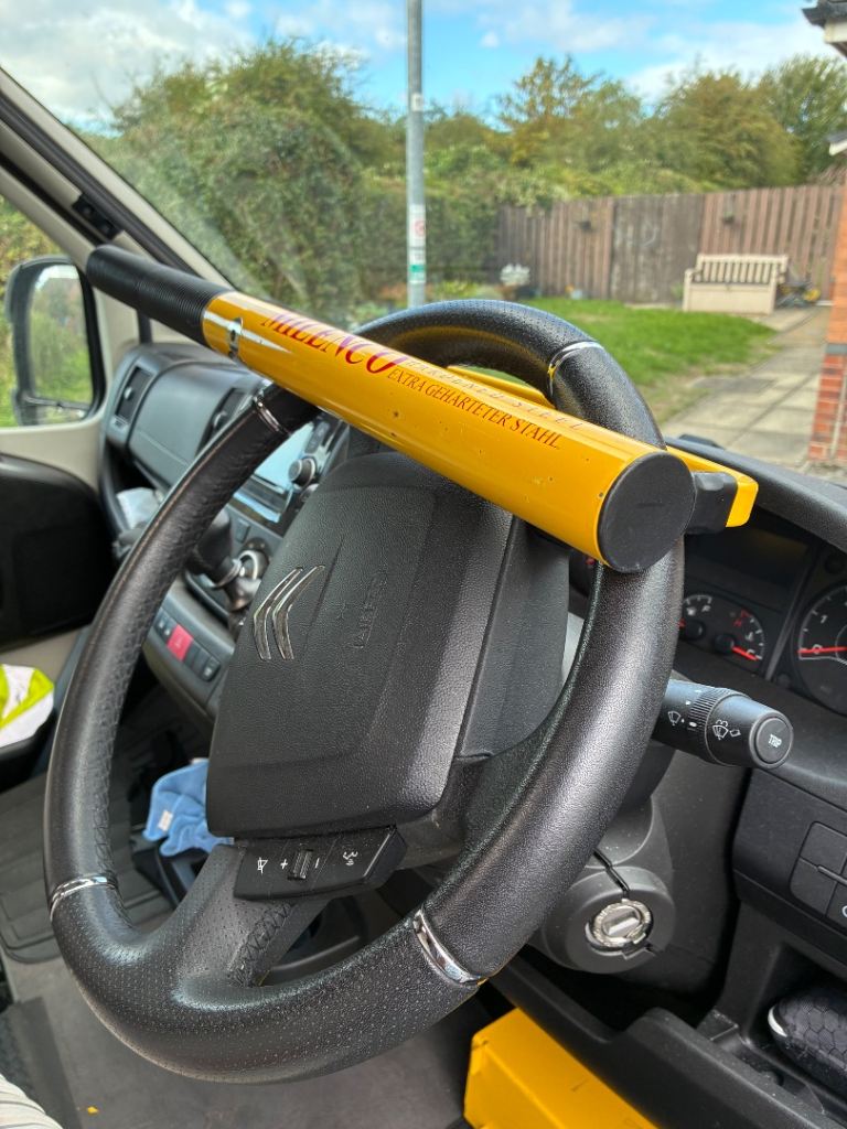 Motorhome Steering Lock