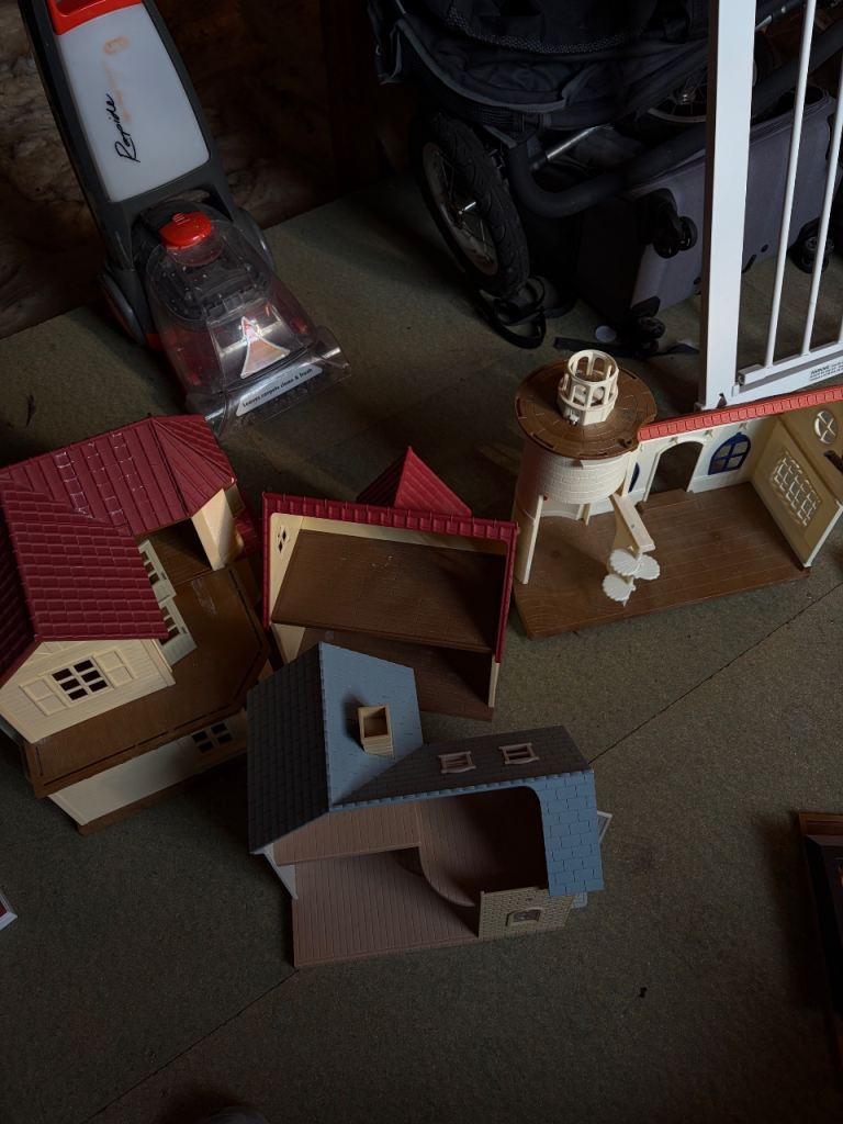 Assorted Doll House Parts and Accessories – Good Condition