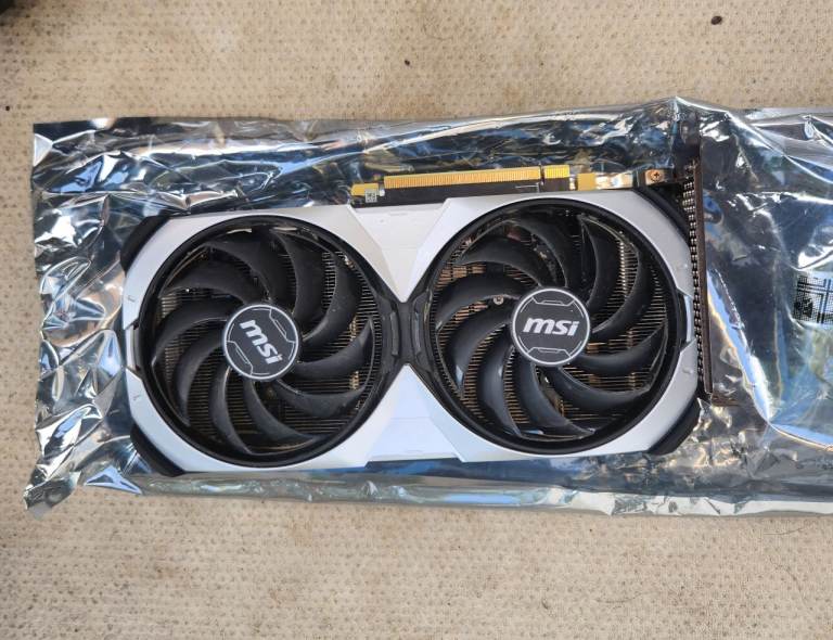 RTX 4070 listing on gumtree