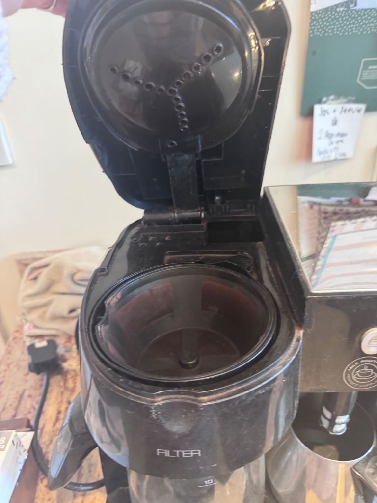 Morphy Richards coffee machine 