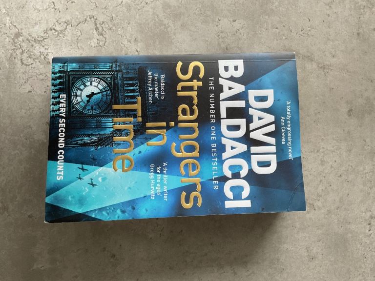 David Baldacci: Time in Strangers Paperback – Good Condition