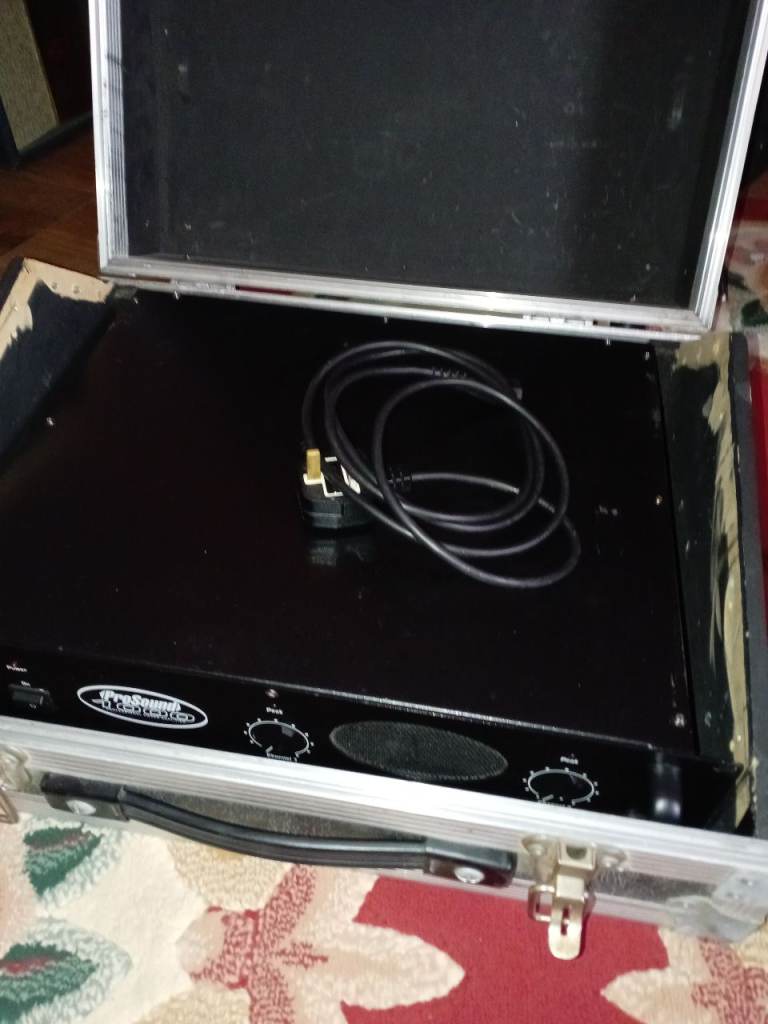 Prosound 1000 Amp in flight case