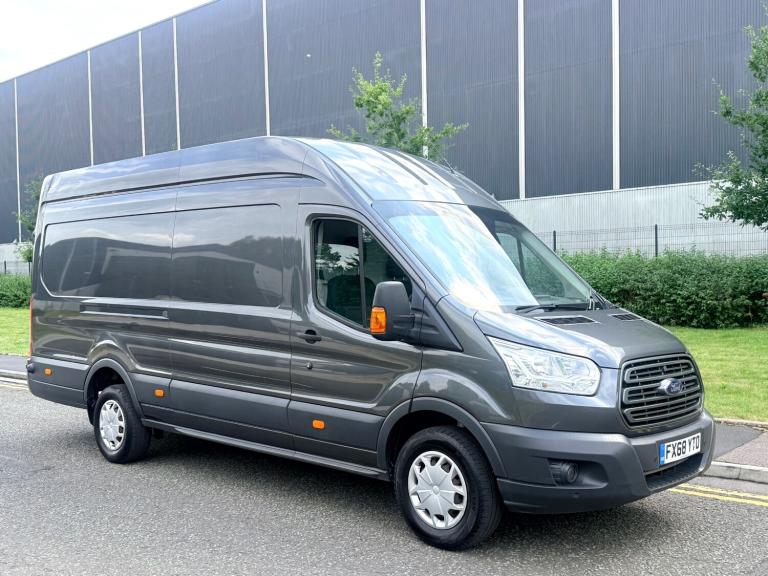 2018/68 FORD TRANSIT JUMBO TREND XLWB L4H3 2.0 TDCI 130 PS RWD-MAGNETIC GREY-6SP