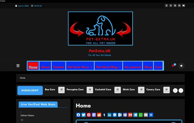  # **🔥 Pet‑Extra — Google‑News‑Approved Pet Media Site + UK Dedicated Server**