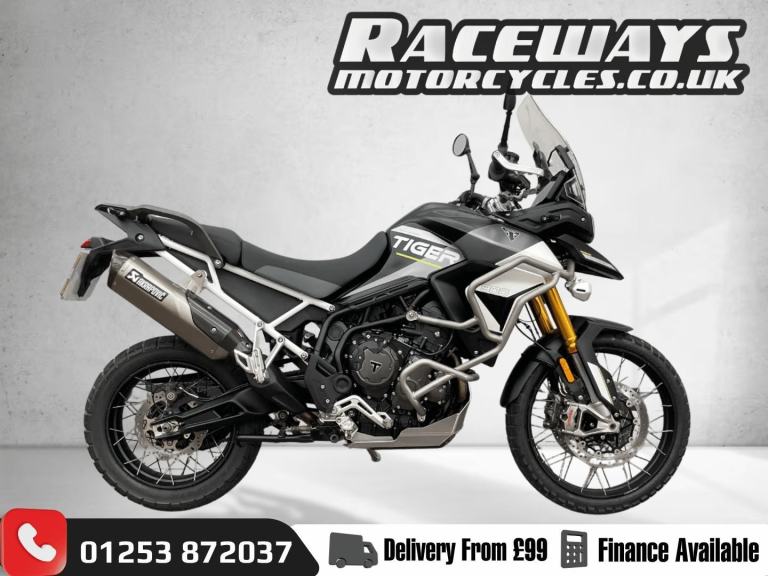 TRIUMPH TIGER 900 RALLY ARAGON EDITION, 888cc, 2023 73 PLATE , 11,876 MILES