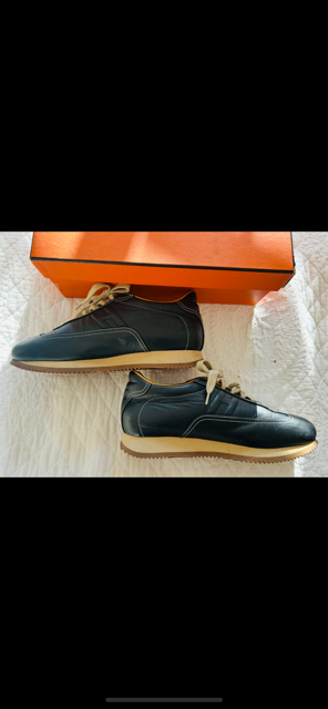 LADIES HERMES TRAINERS - SIZE 38.5