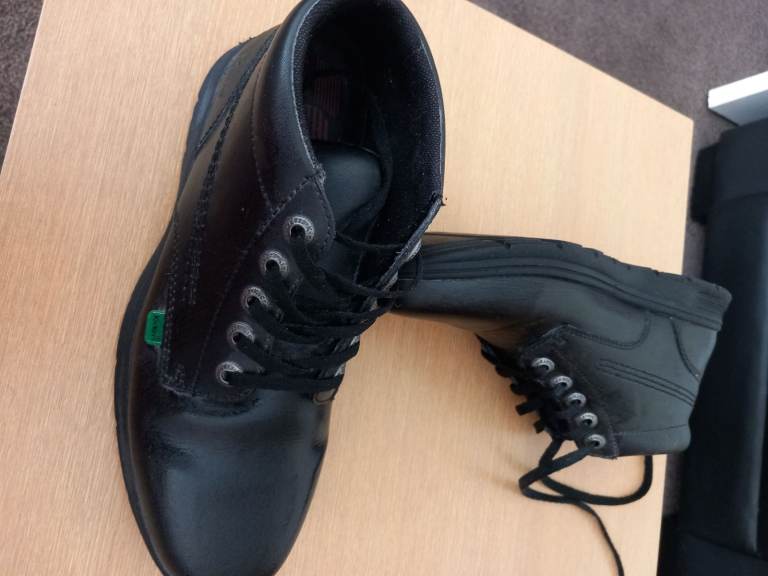 Womans kicker boots.