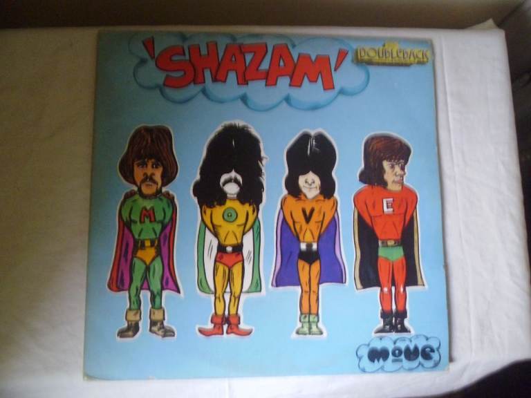 THE MOVE 'SHAZAM' / 'MOVE' 1970 DOUBLE ALBUM REISSUE VINYL L.P. 