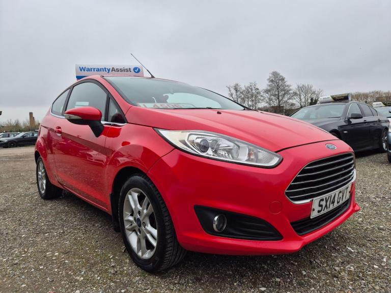 2014 Ford Fiesta 1.0T EcoBoost Zetec Euro 5 (s/s) 3dr HATCHBACK Petrol Manual