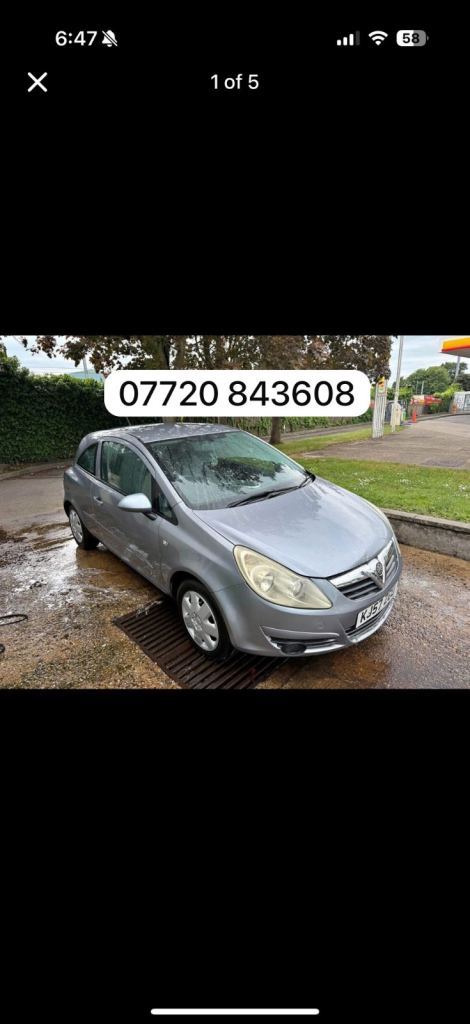 Vauxhall, CORSA, Hatchback, 2007, Automatic, 1364 (cc), 3 doors