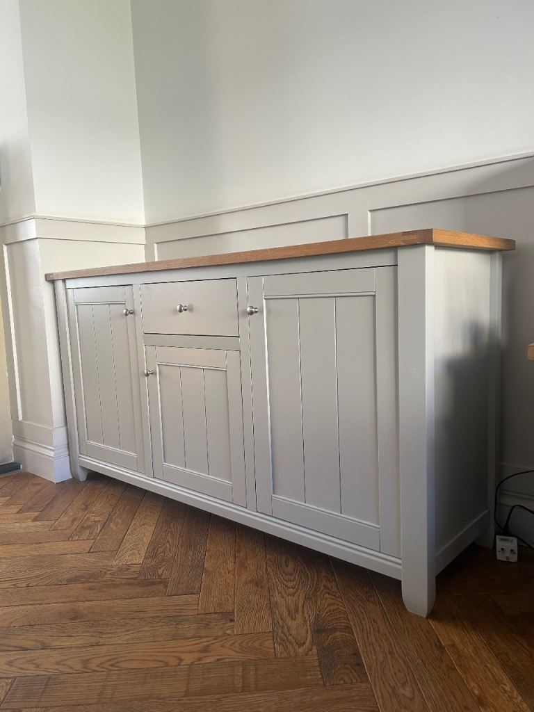 Dove grey sideboard 