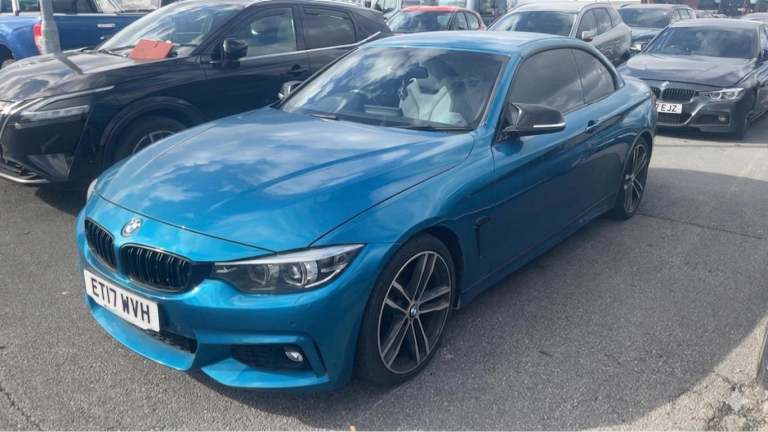2017 BMW 4 Series 2.0 420i M Sport Convertible 2dr Petrol Auto Euro 6 (s/s)