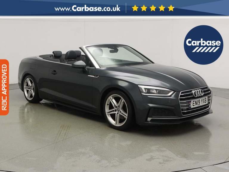 2019 Audi A5 Cabriolet 2.0 TFSI 40 S line Convertible 2dr Petrol S Tronic Euro 6 (s/s) (190 ps) C...
