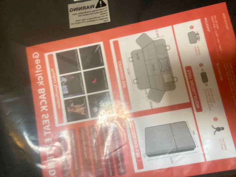 Fold out car seat protector 