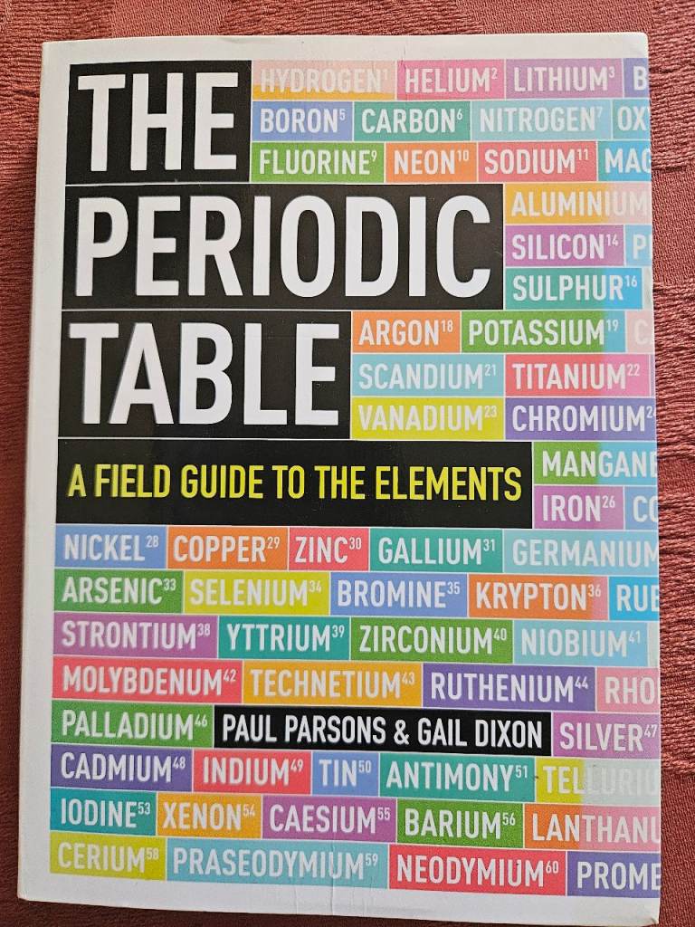 Periodic table book