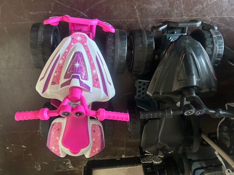Pink Kids Electric Ride-On Quad Bike – Good Condition