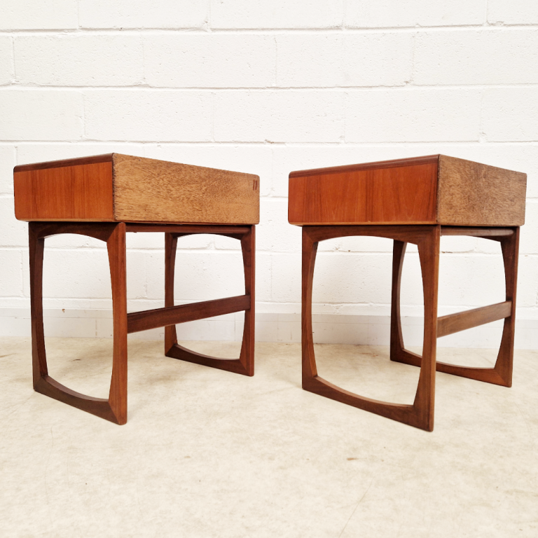 Pair V.B Wilkins for G Plan Vintage Nordic Design Mid Century Teak ...
