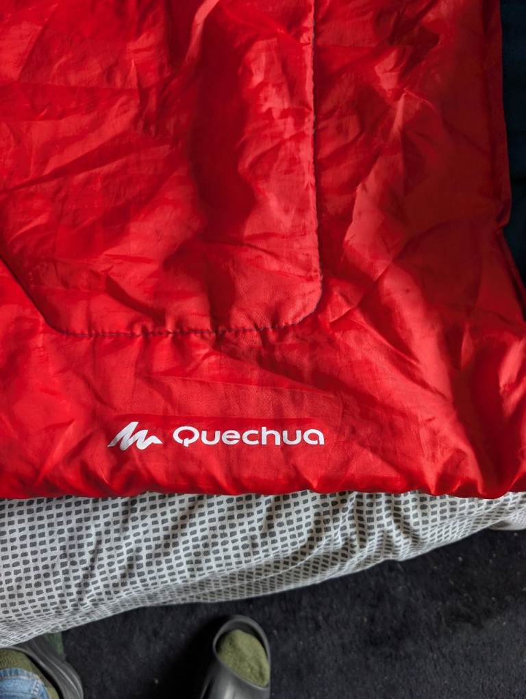 Quechua Red childs / small teenage sleeping bag.