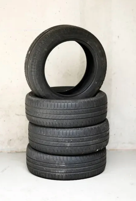 4 Used Car Tyres for repurposing