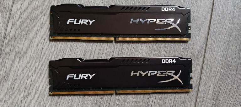 HyperX Fury DDR4 RAM 16g (2x8gb)