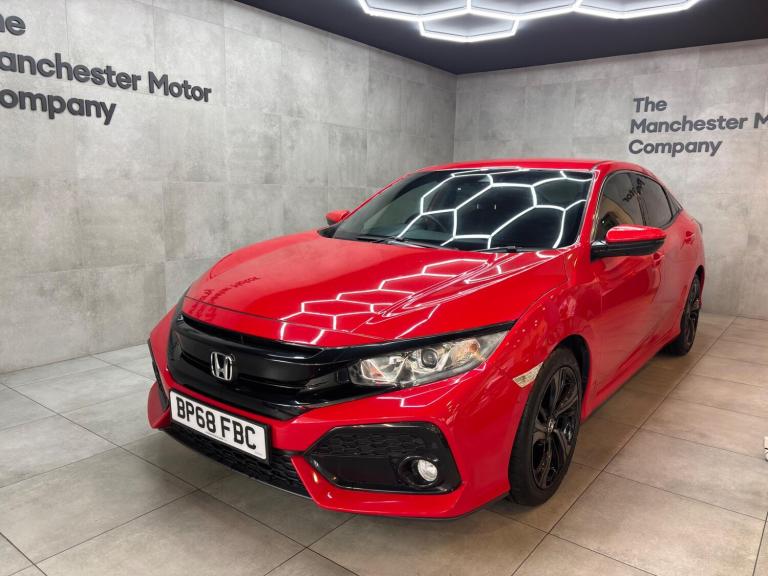 2018 Honda Civic 1.0 VTEC Turbo SR CVT Euro 6 (s/s) 5dr HATCHBACK Petrol Automatic