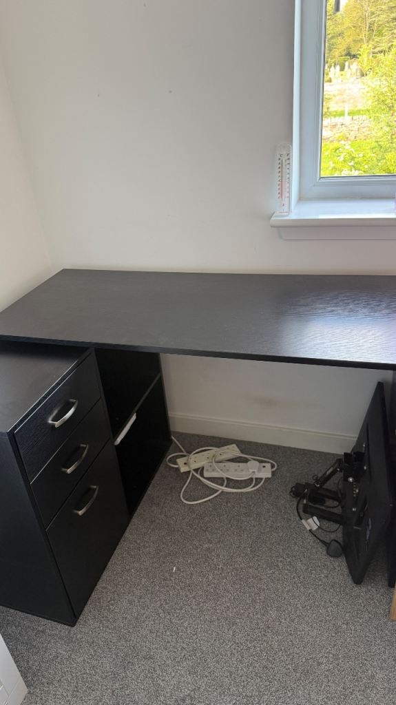 Desk with Drawers