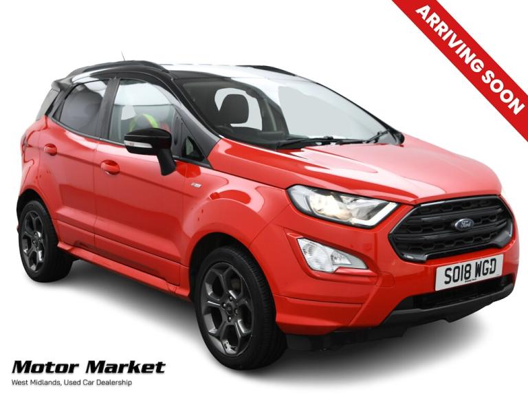 2018 Ford Ecosport 1.0T EcoBoost ST-Line SUV 5dr Petrol Manual Euro 6 (s/s) (140 ps) SUV Petrol M...