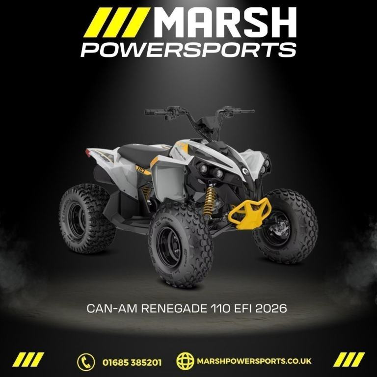 Can-Am Renegade 110 EFI 2026 Model - Can-am Main Dealer - Reserve Now!