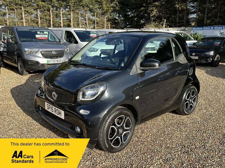 2015 smart fortwo 1.0 Prime (Premium Plus) Twinamic Euro 6 (s/s) 2dr COUPE Petrol Automatic