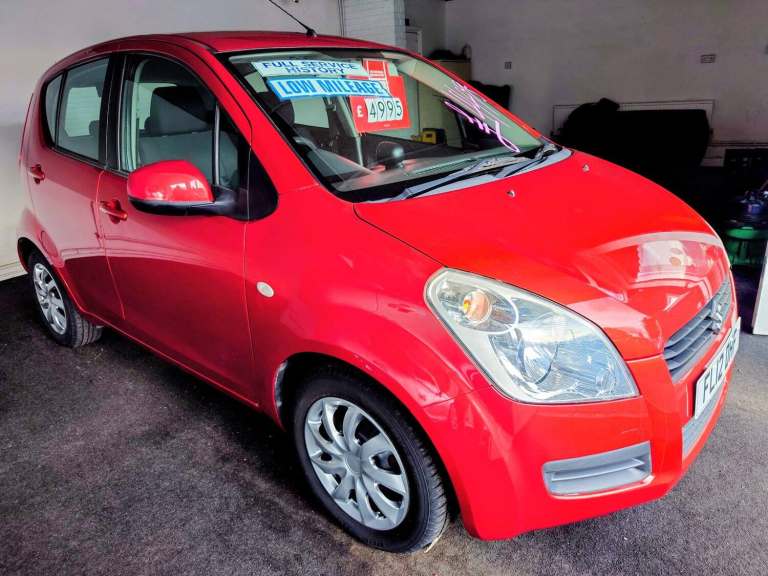 2012 Suzuki Splash 1.2 SZ3 Euro 5 5dr HATCHBACK Petrol Manual