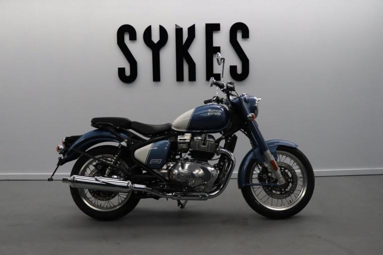 New 2026 Collour Royal Enfield Classic 650 - Bruntingthorpe Blue *Instore Now*