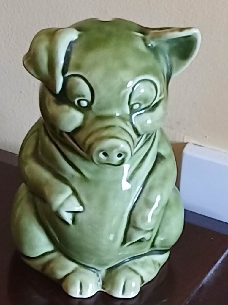 Dartmouth Pottery Piggie Bank. Excellent Condition.
